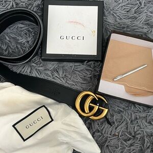 Gucci GG MARMONT WIDE BELT